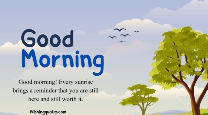 Deep Meaningful Good Morning Life Quotes