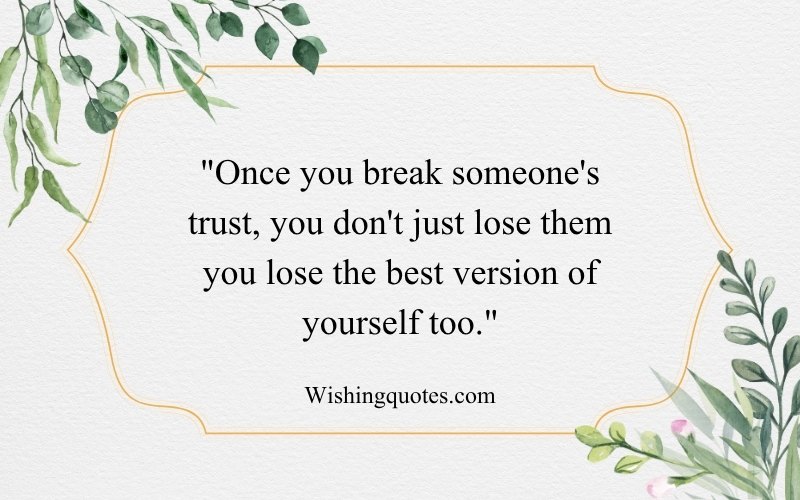 Broken Trust Quotes