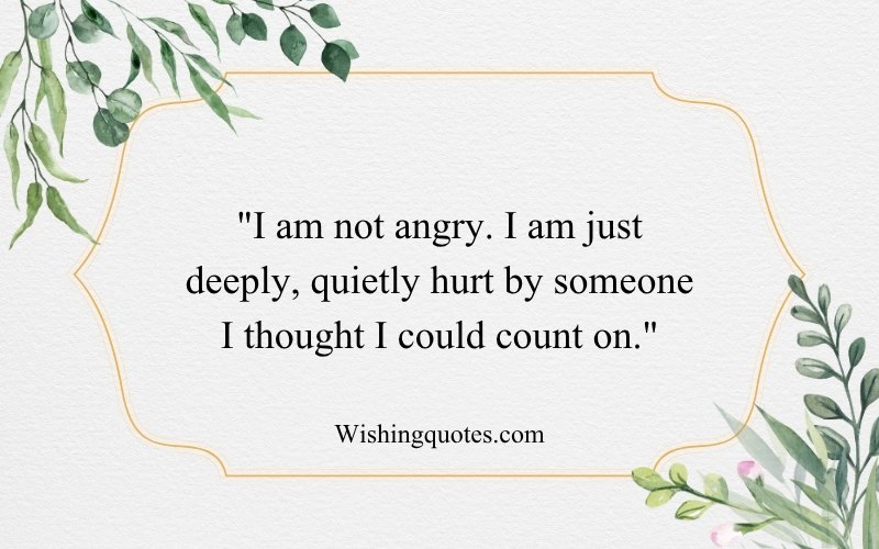 Hurt Feeling Broken Trust Quotes