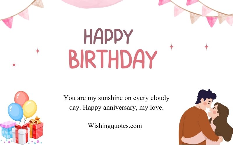 Simple Anniversary Wishes for Husband